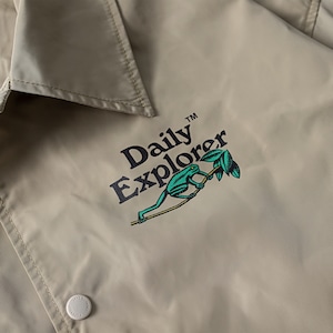 FILTER017® Daily Explorer™ / フロッグ グラフィックコーチジャケット
