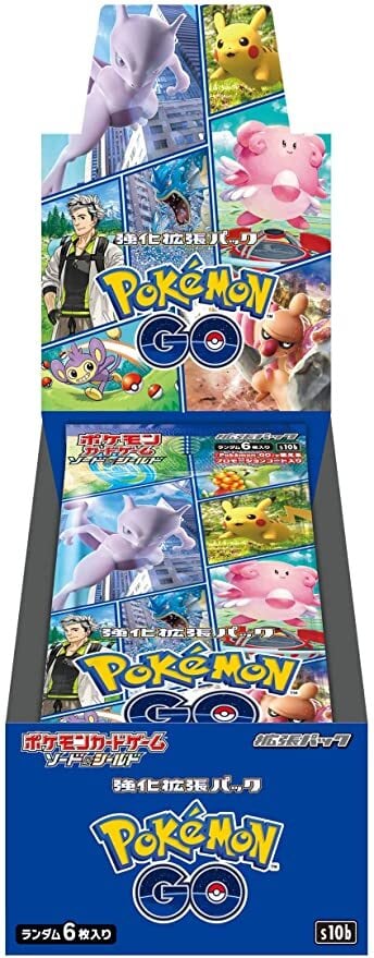 ポケモンカードゲーム ソード＆シールド 強化拡張パック Pokémon GO BOX ※プロモパック付き