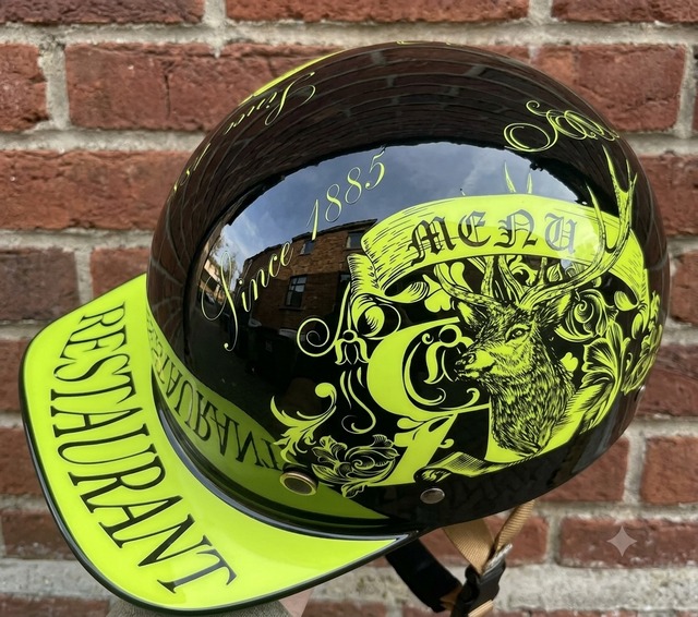 バイク bike ヘルメット ビッグスクーター アメリカン キャップ | LOTUS