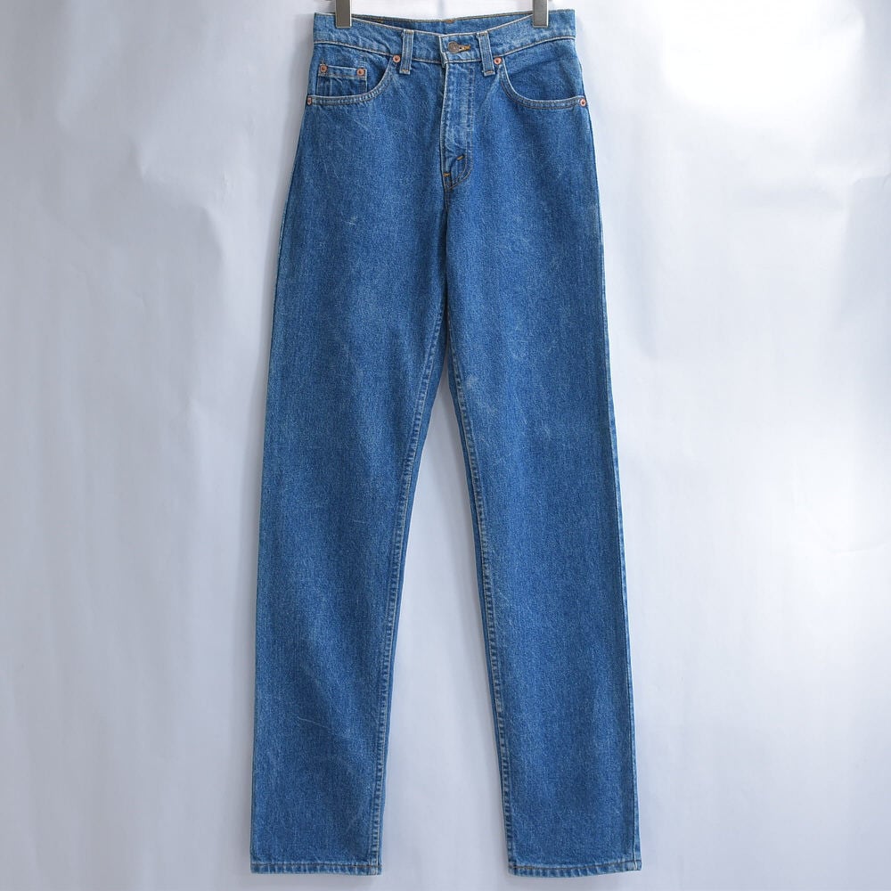 90s アメリカ製 Levi's510 リーバイス デニム テーパードパンツ ヴィンテージ ジーンズ ジーパン ブルー コットン ビンテージ USA アメリカ古着 メンズW28インチ 90s アメリカ製 Levi's510 リーバイス デニム テーパードパンツ