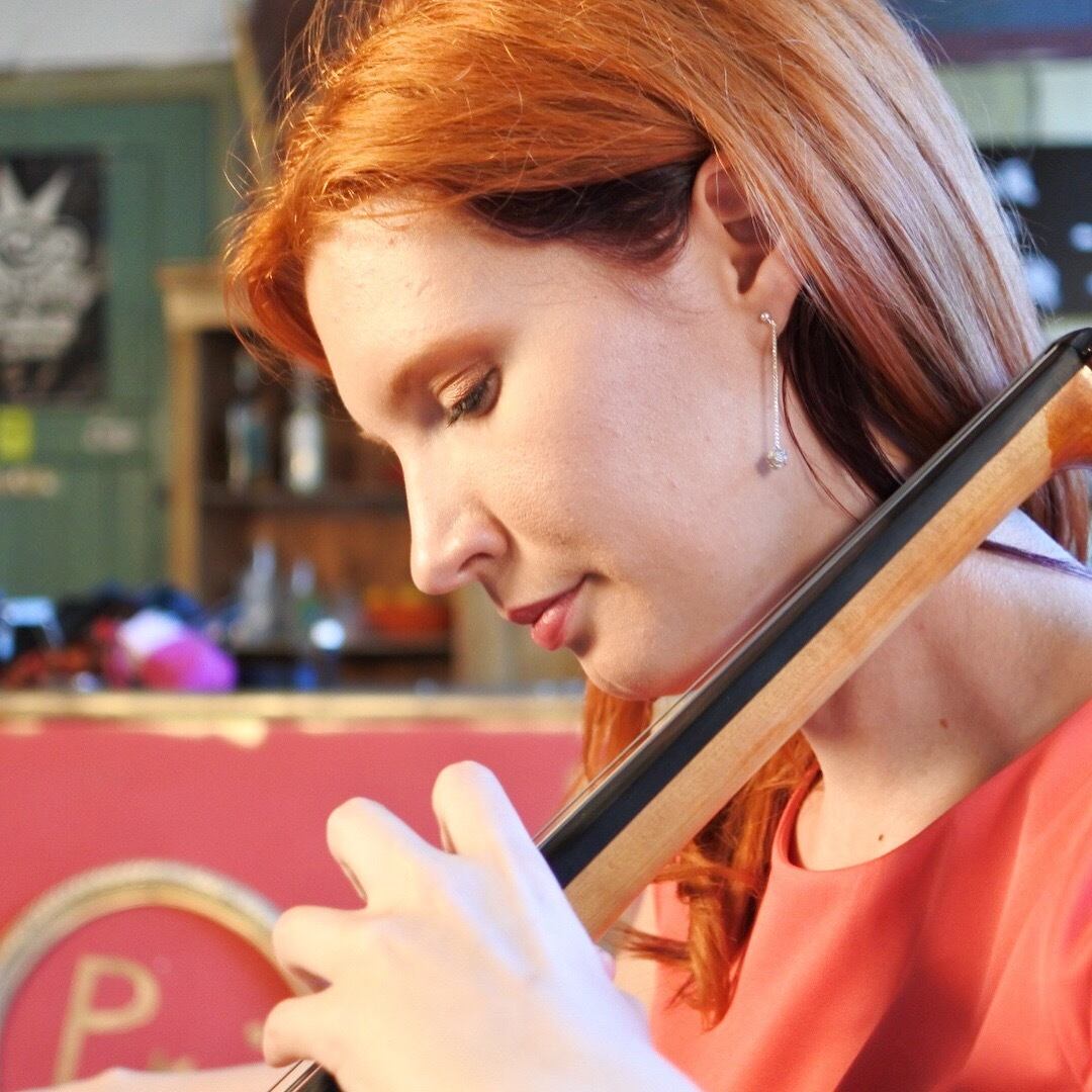 チェロ弦のシルバーワイヤーロングピアス C-004 Cello silver strings