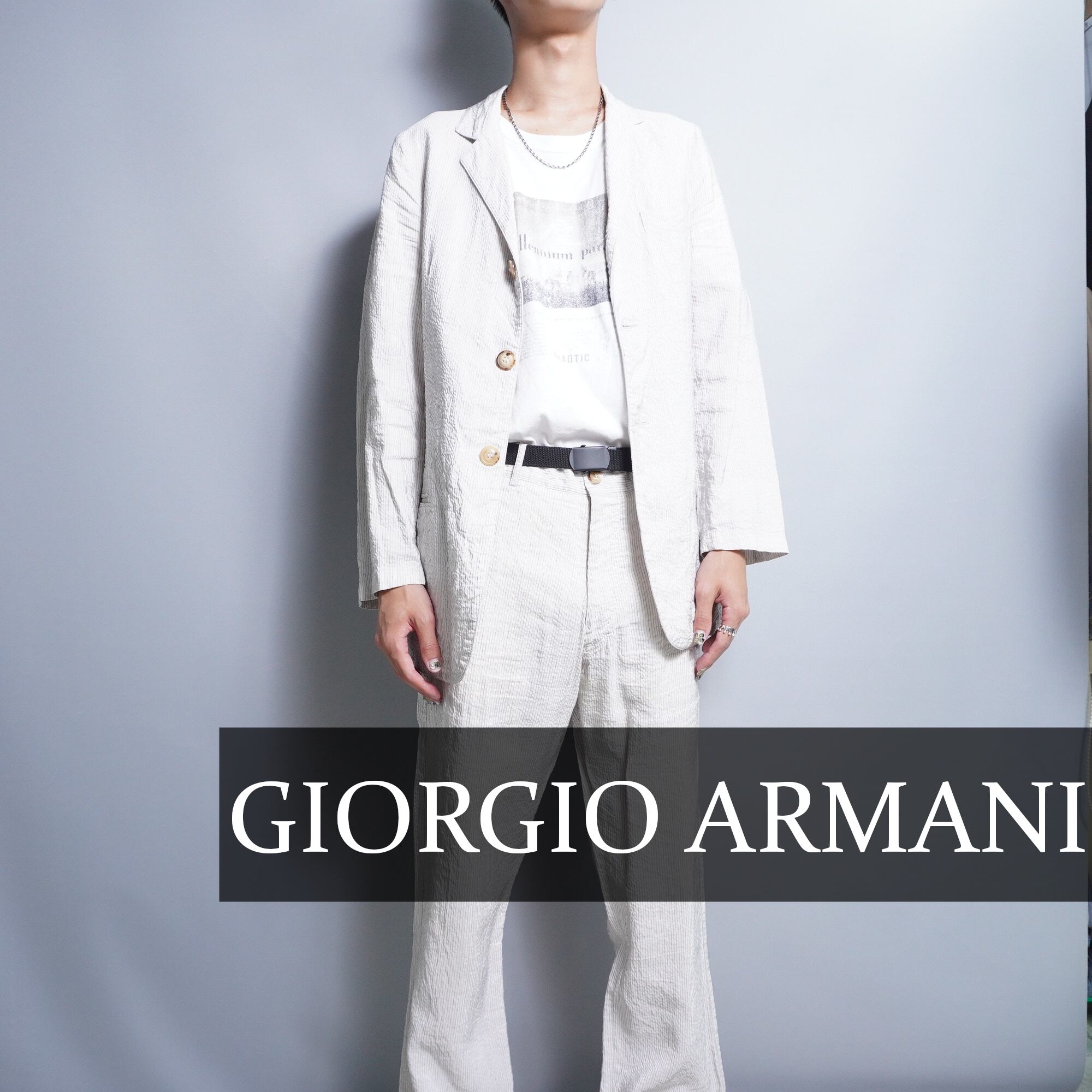GORGIO ARMANI セットアップ スーツ - セットアップ