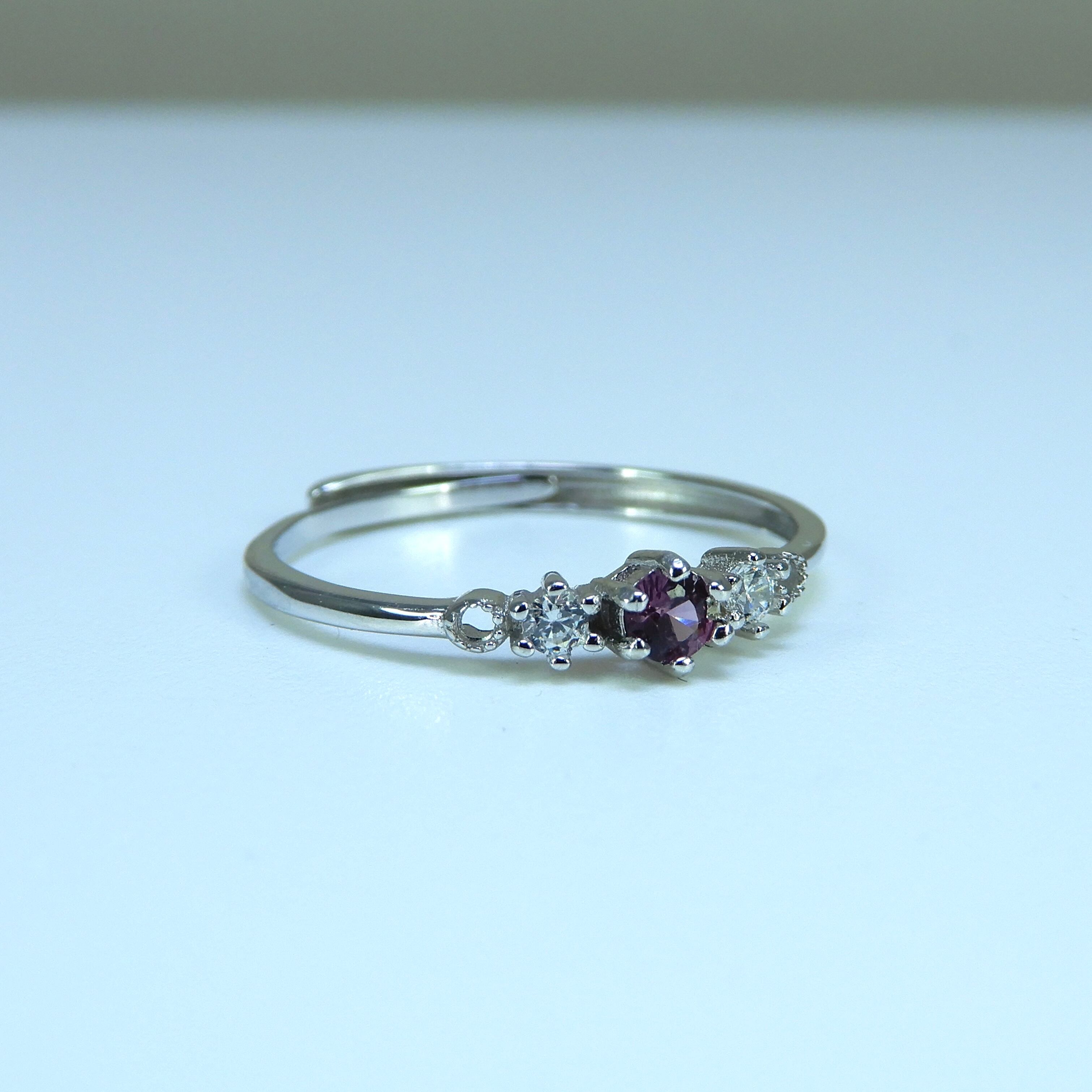 プラいちRing♦︎パープルスピネル♦︎WGカラー《0010》