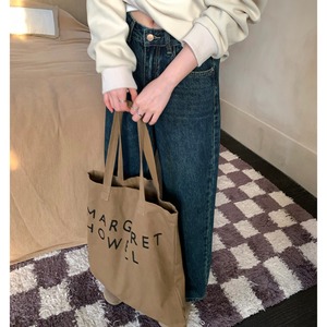 high waist straight wide-leg denim pants J00155