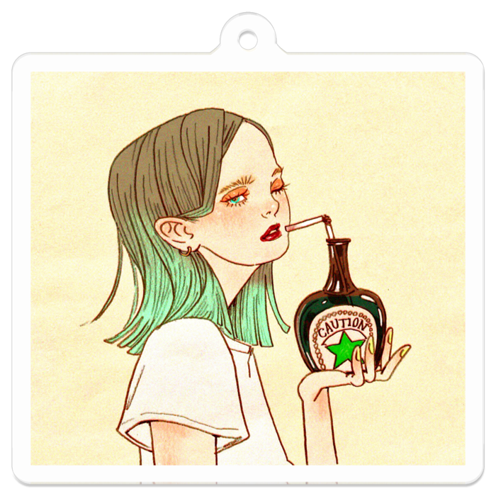 アクリルキーホルダー すうぃーと ぽいずん イラストレーターjessie オンラインショップ