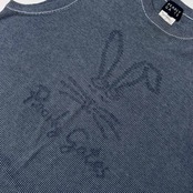 PEARLY GATES パーリーゲイツ BIGロゴ入り ニット ベスト サイズ 4 /メンズ/ゴルフ/水色ブルー系