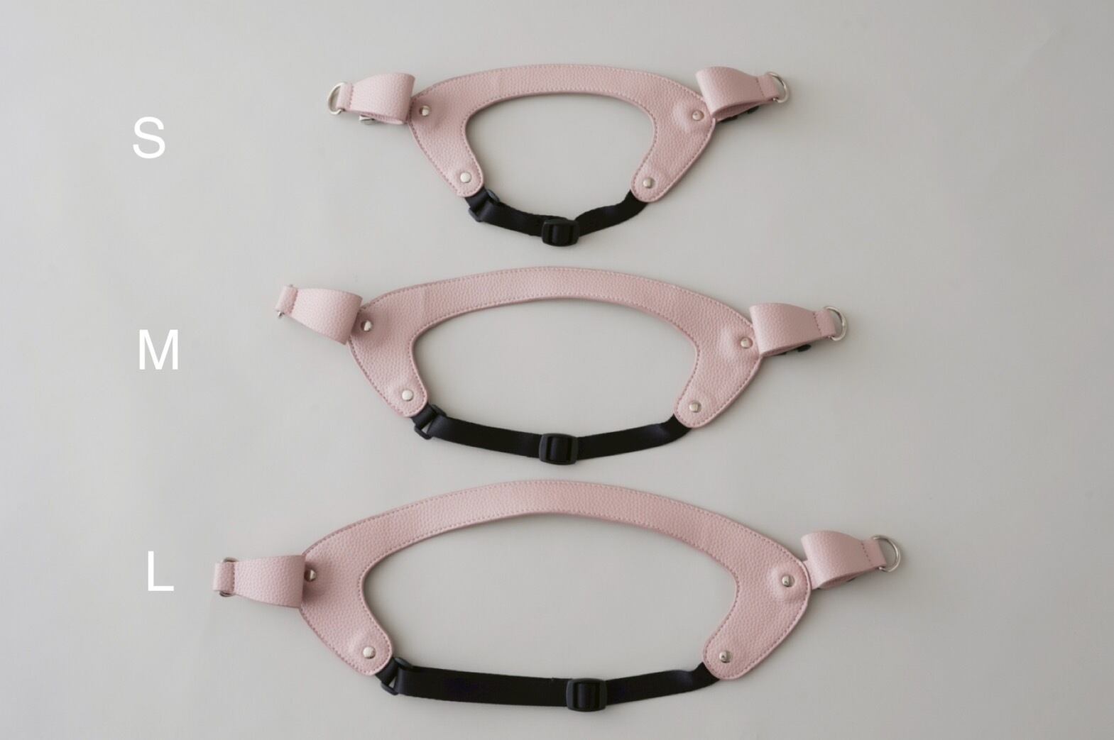 Milla Ribbon Harness Denim（名入れ刻印対応） バックリボンハーネス