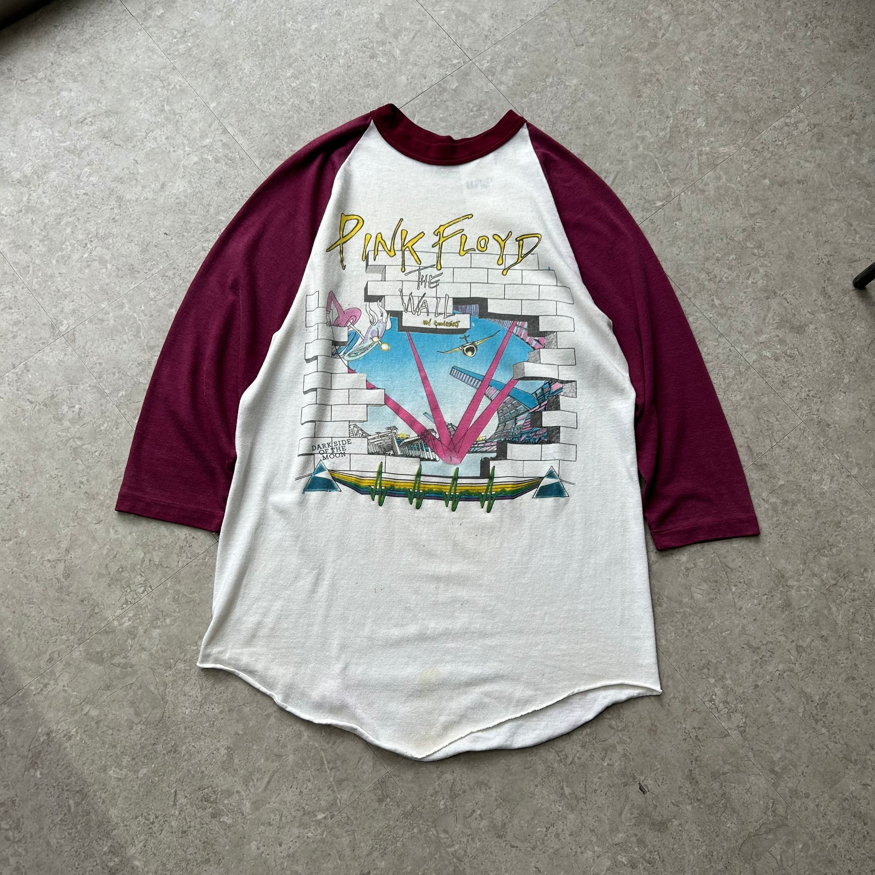 70s~ PINK FLOYD "The Wall"raglan sleeve T-shirt【仙台店】