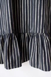 Marimekko Piccolo black×beige apron dress