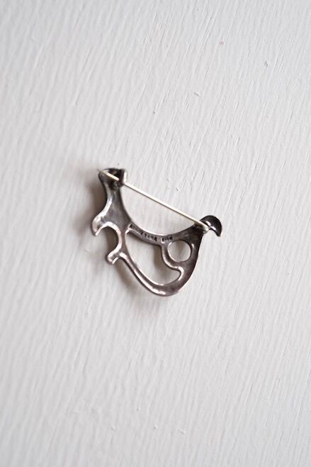 Bird silver brooch | QUARTER PAST FIVE