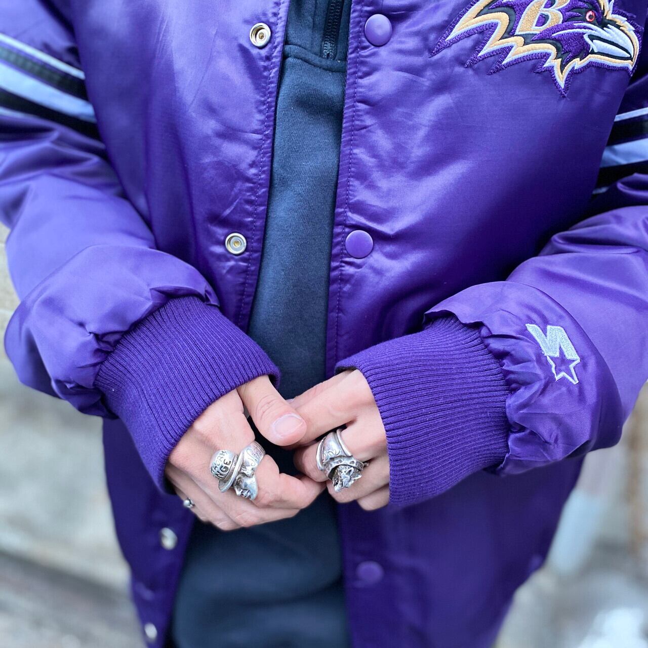 デッドストック STARTER スターター NFL BALTIMORE RAVENS ボルチモア  