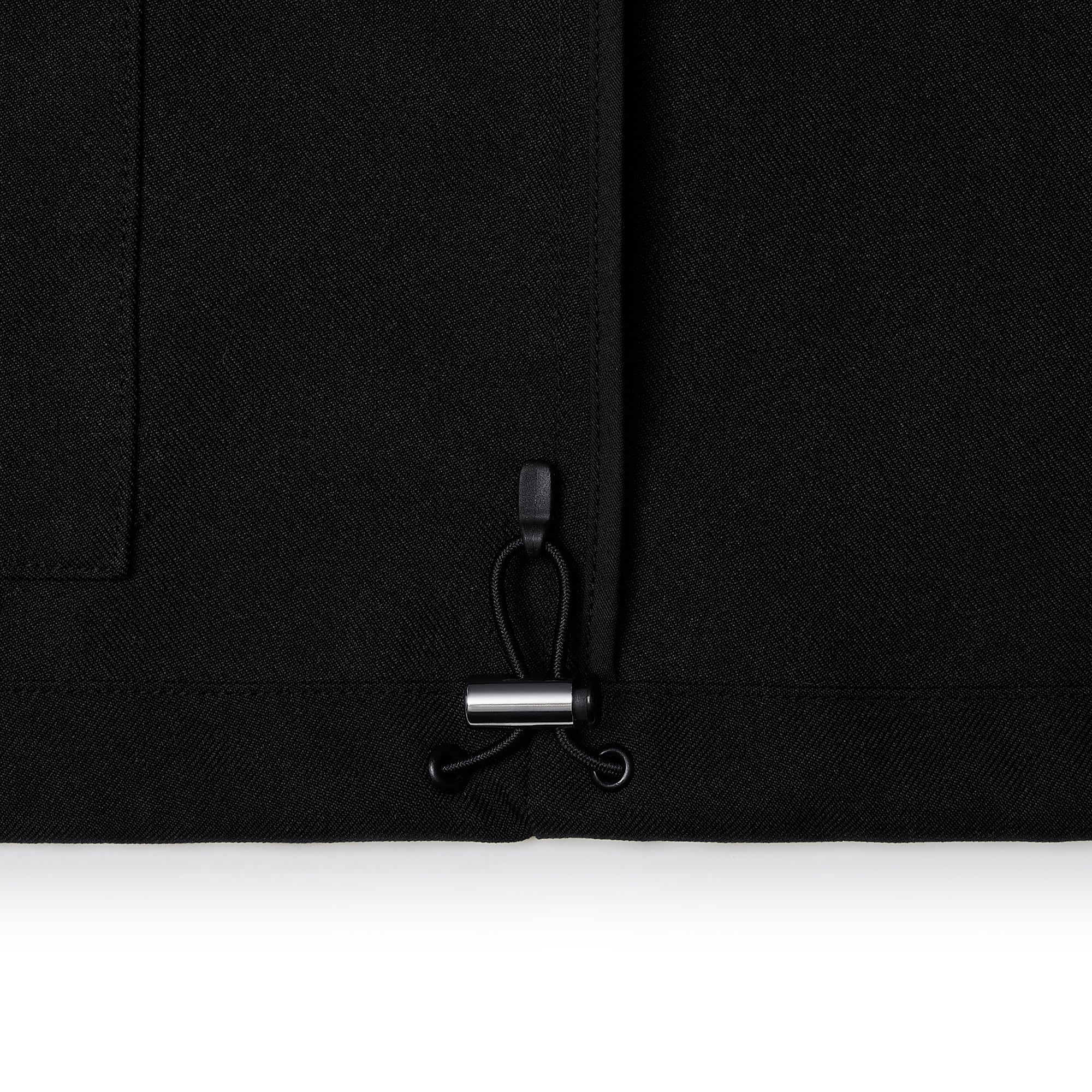 everyone polyester twill coach jacket (BLACK) | everyone