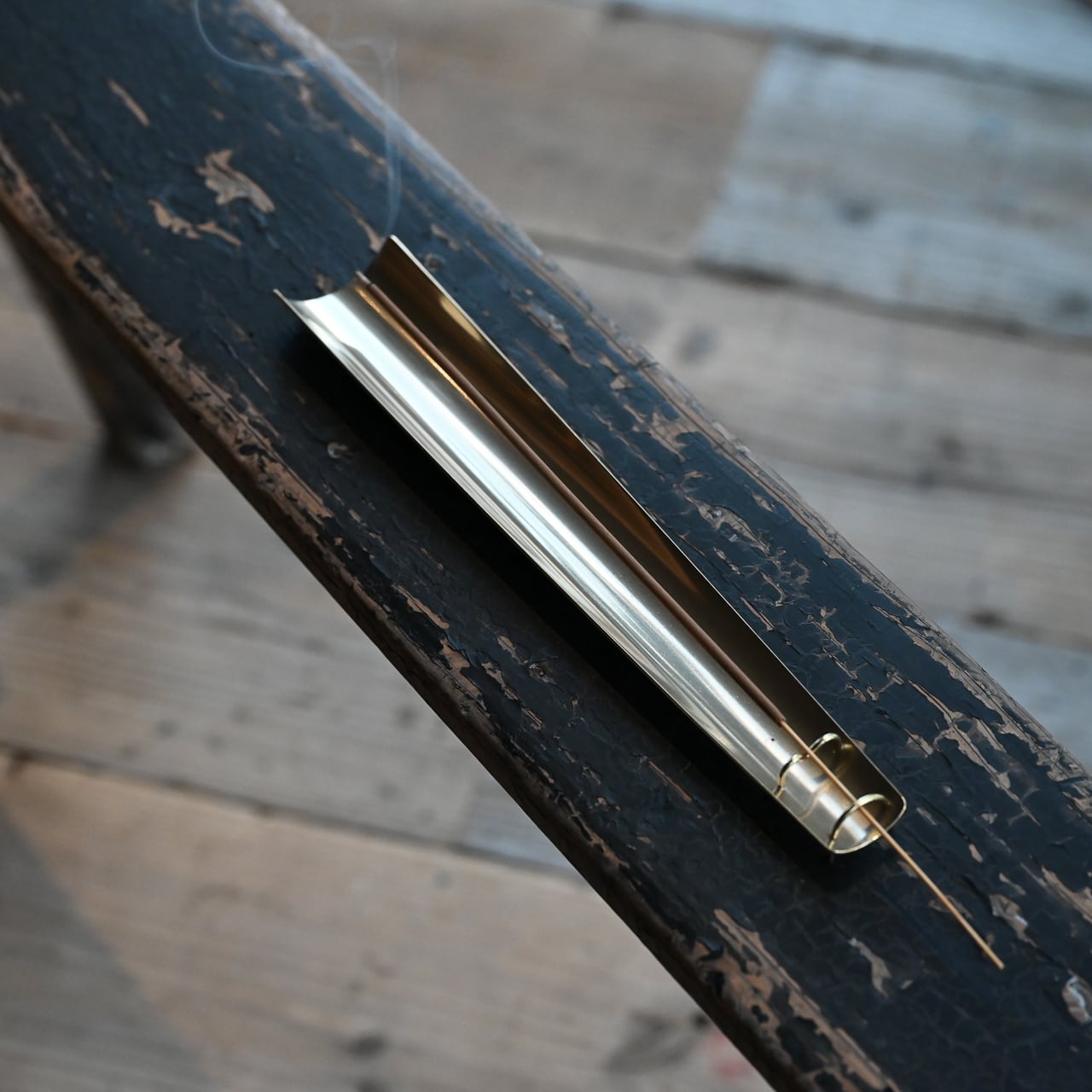 真鍮のバンブーインセンス・ホルダー》 Incense holder お香立て | Lue