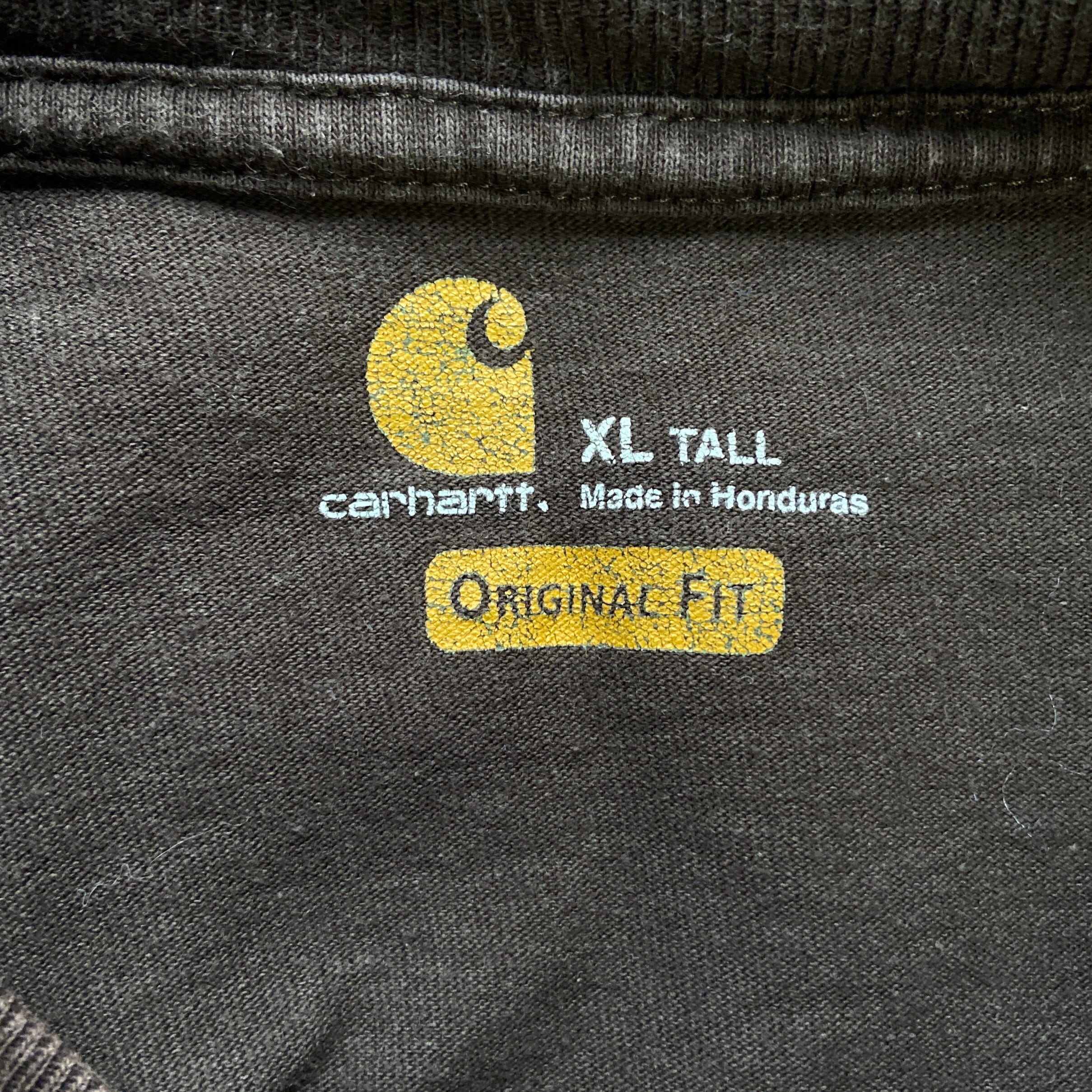 カーハート Carhartt ORIGINAL FIT 半袖 ワンポイントロゴポケットTシャツ メンズL /eaa329526