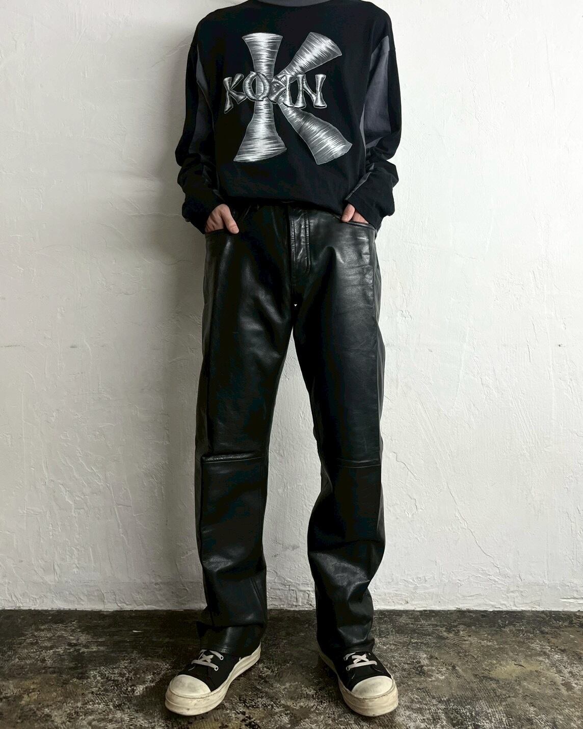 00s GAP Cow Leather Pants | VOLAR