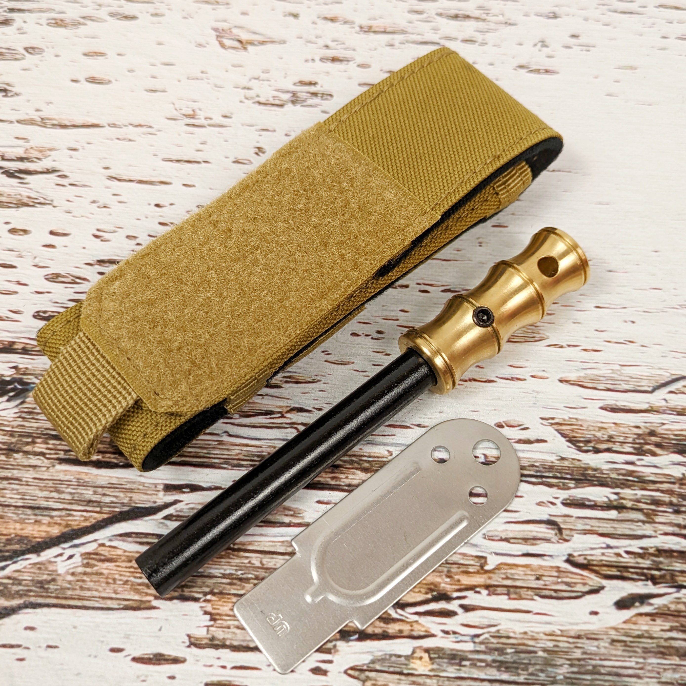 ケースセット】真鍮ハンドルメタルマッチ「野良スティック ～竹～ mini