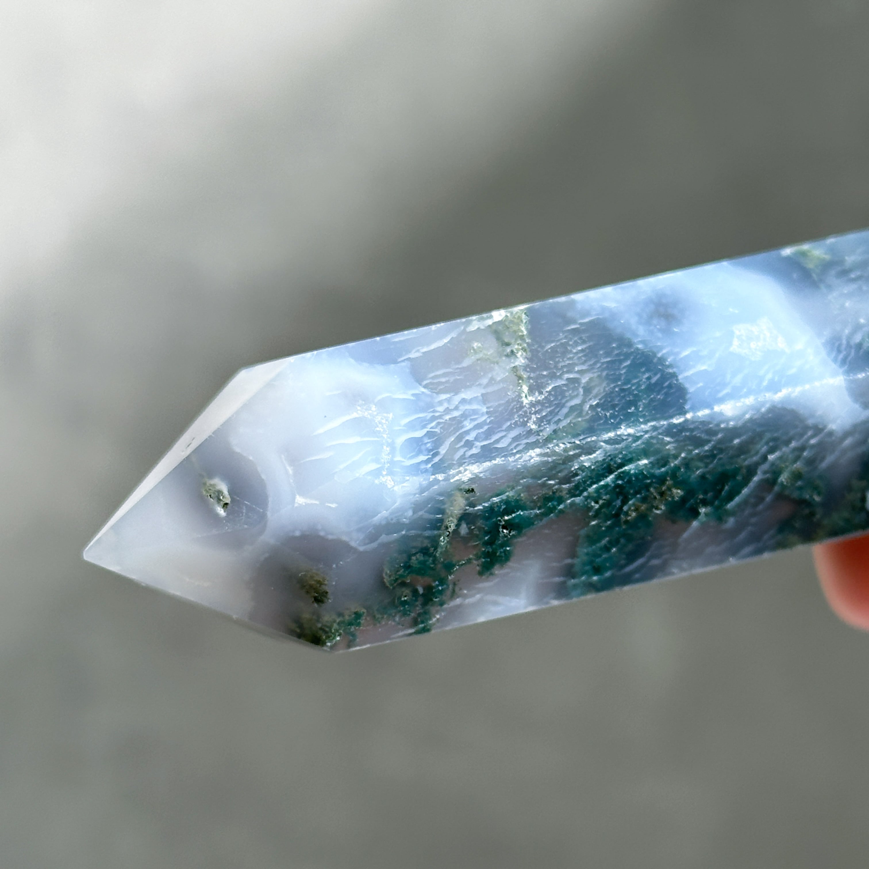 モスアゲート タワー93◇ Moss Agate ◇天然石・鉱物・パワーストーン