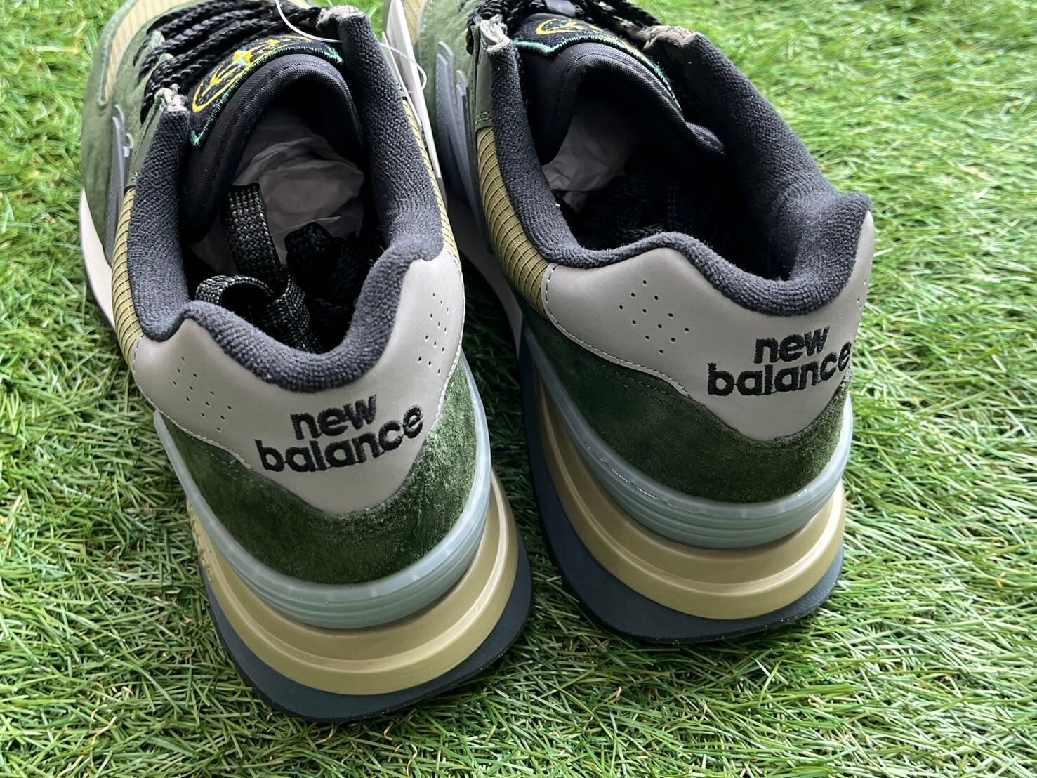 NEW BALANCE × STONE ISLAND 574 LEGACY DARK GREEN U574LGIL 29㎝ D 