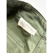 60s US ARMY OG-107 COTTON SATEEN BAKER PANTS Size W32L31→W31.5L29