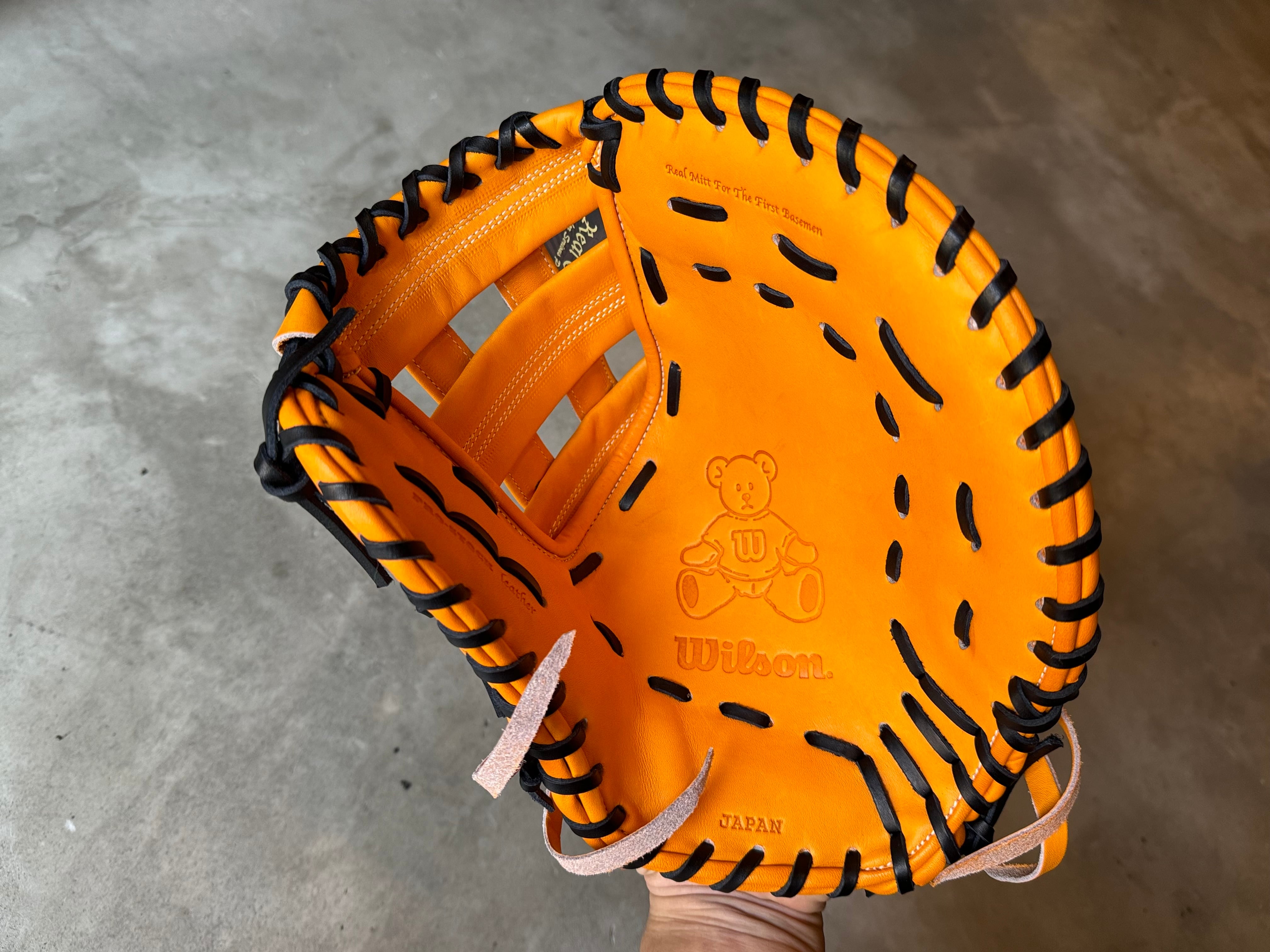 2024AW【Wilson】硬式用ファーストミット ［Wilson中村氏直伝型付け 