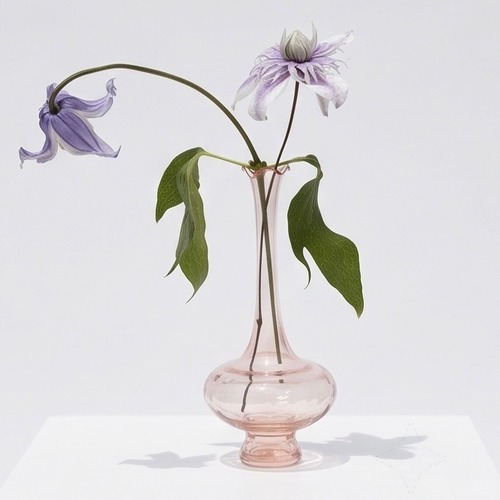 Light pink vase