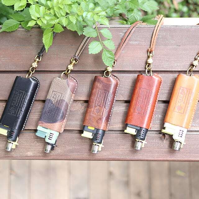 C&C.P.H. SOTOガスライターケース＆ストラップ | OLIVE OUTDOOR EQUIPMENT
