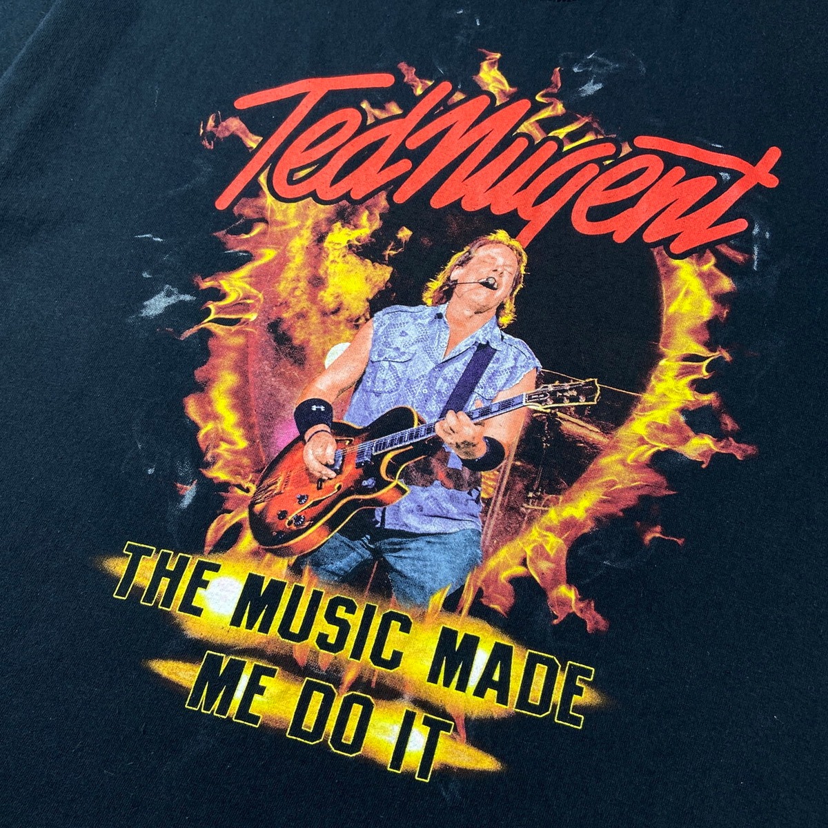Ted Nugent テッド・ニュージェント ツアー2018 ヘヴィメタル バンドT 