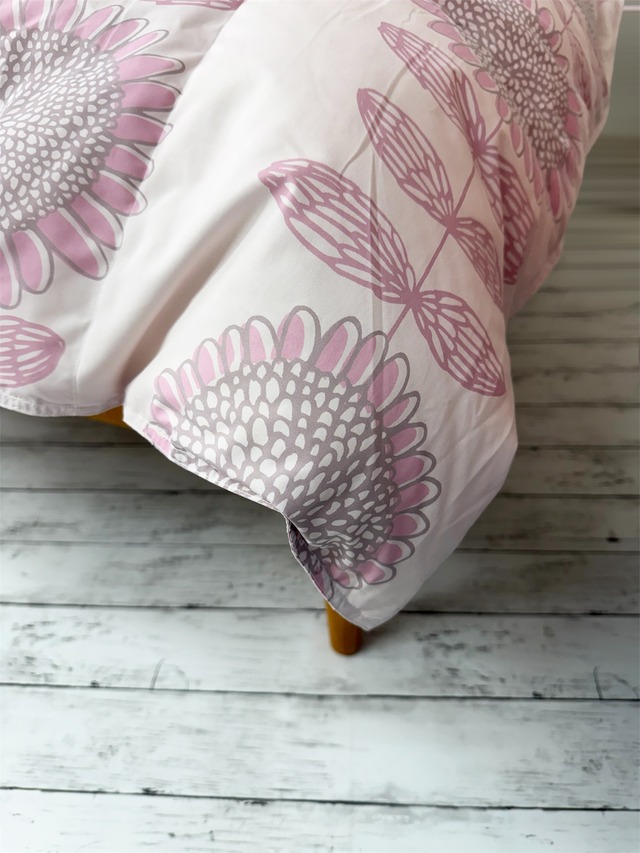 羽毛肌掛ふとん　アウリー【シングル】【ピンク】【ブルー】