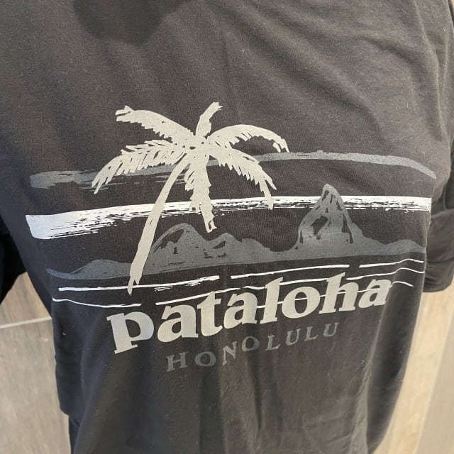 pataloha patagonia Tシャツ　S　黒　ハワイ　ホノルル