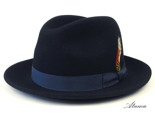 NewYorkHat・ニューヨークハット #5319/ The Fedora （ネイビー）