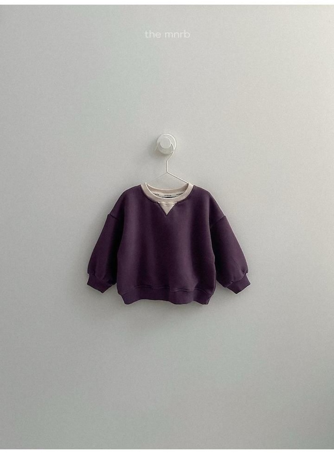 〖取寄〗韓国子供服 / 26winter / minirobe / ツートントレーナー / キッズ *S~XL*