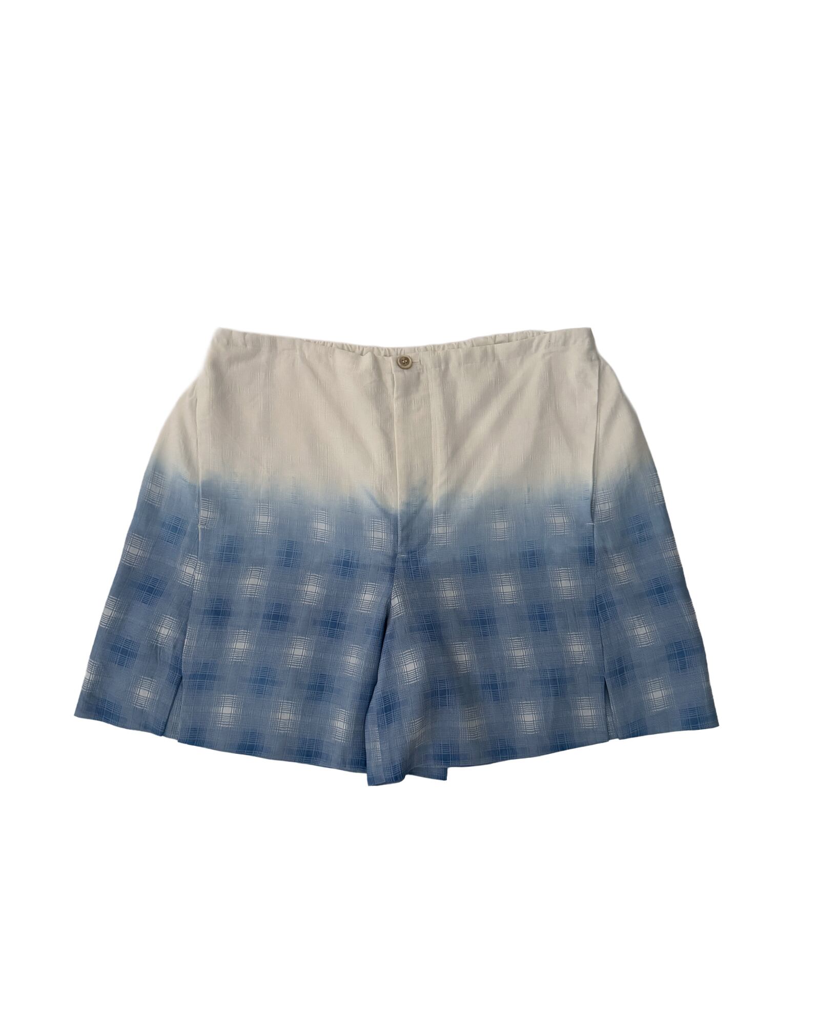 【 BELPER 】27SS PRE ODER "FADED SHADOW PLAID SHORT PANTS"(デポジット30%表記)
