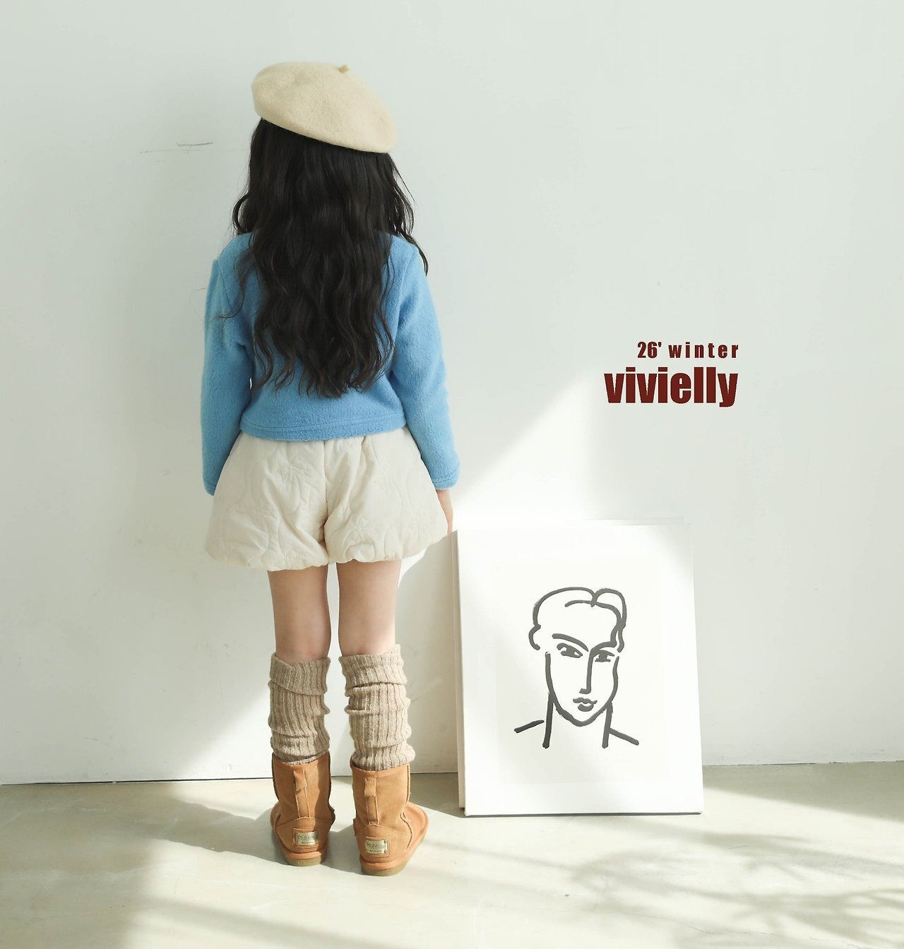 vivielly［取寄］anna quilting pants 26winter