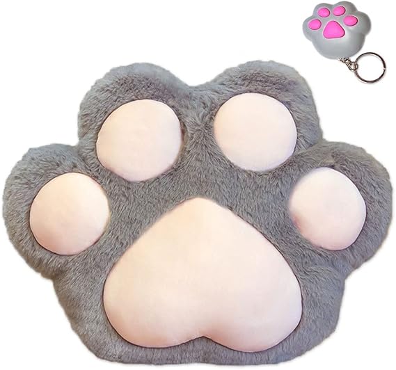 TATOTTE ねこ ぬいぐるみ かわいい 肉球 クッション 横から手が