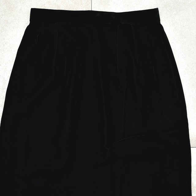 Christian Dior PRET-A-PORTER velour skirt