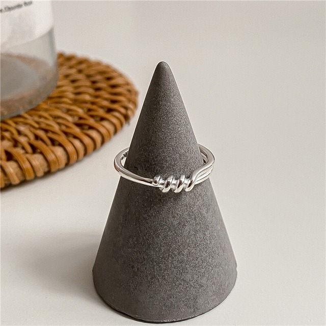 s925  Lined Ring
