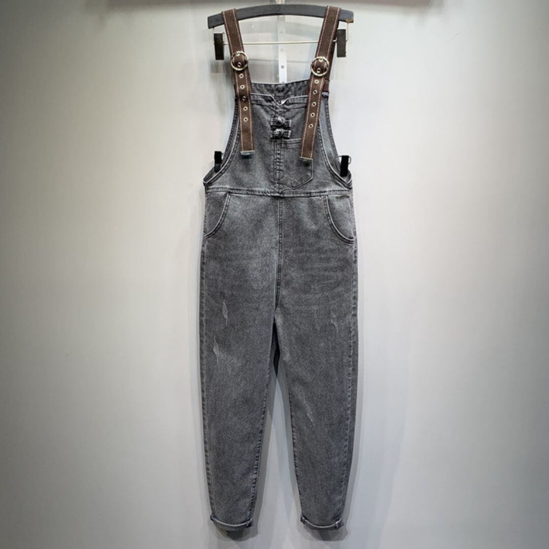 胸元デザインのオーバーオール K16889
