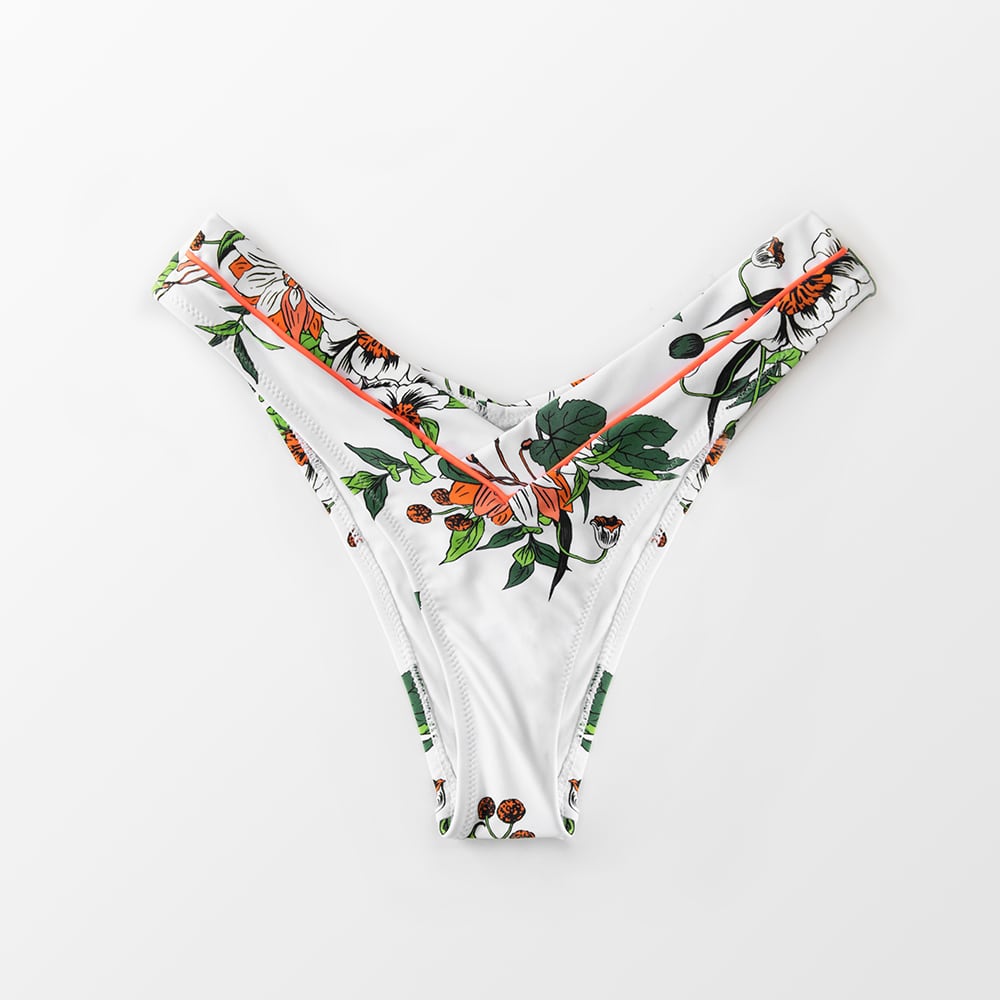 送料無料 CUPSHEオレンジトンローウエストビキニセット水着女性