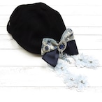 【はこまま屋×ミズイロ】魔導帽~月花のフローリスト~/帽子