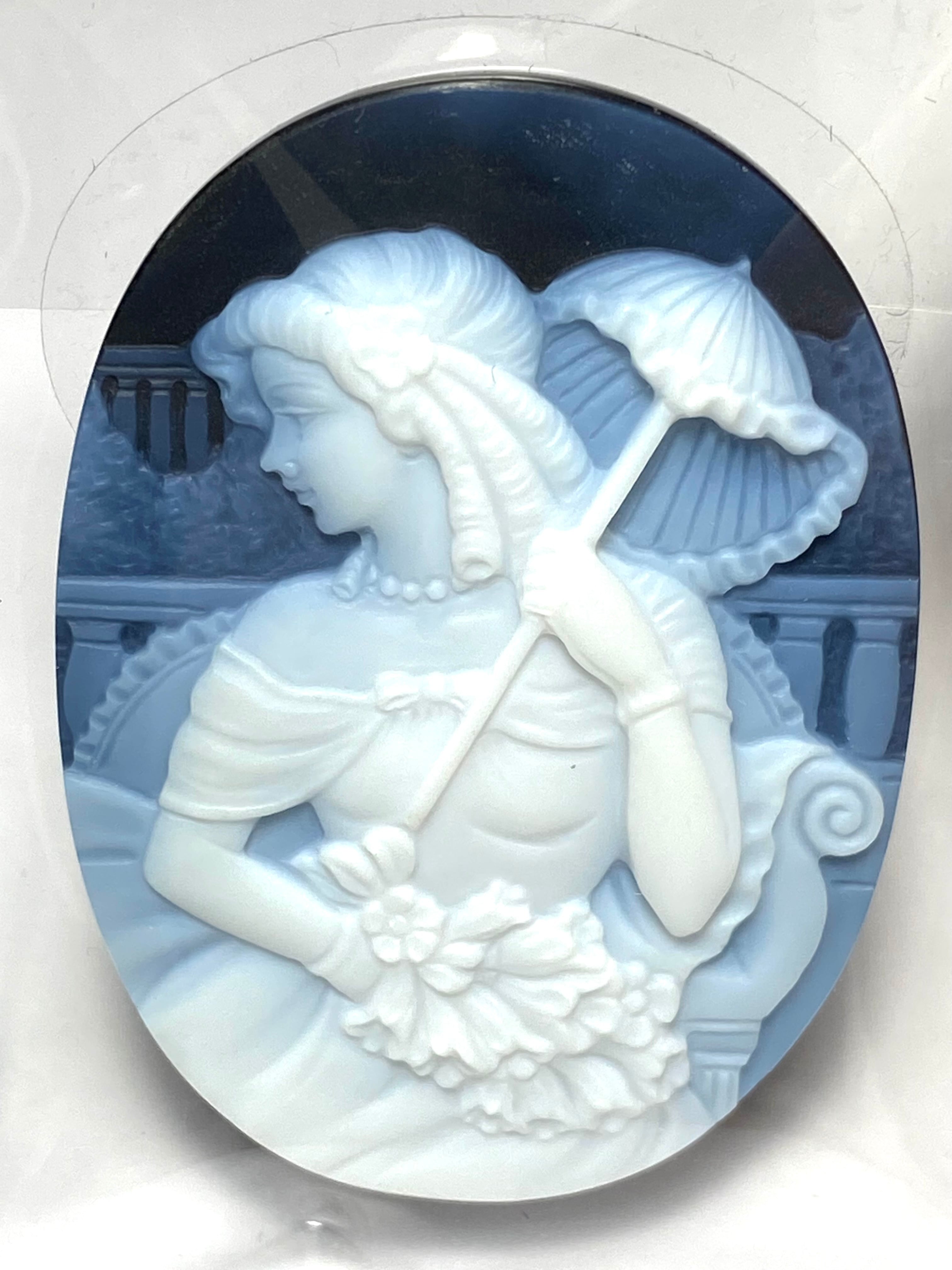 9.シェルカメオ（舟）［No.HA-2134］ | デザインアトリエ -kakera-