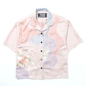 KIMONO OPEN COLLAR SHIRT