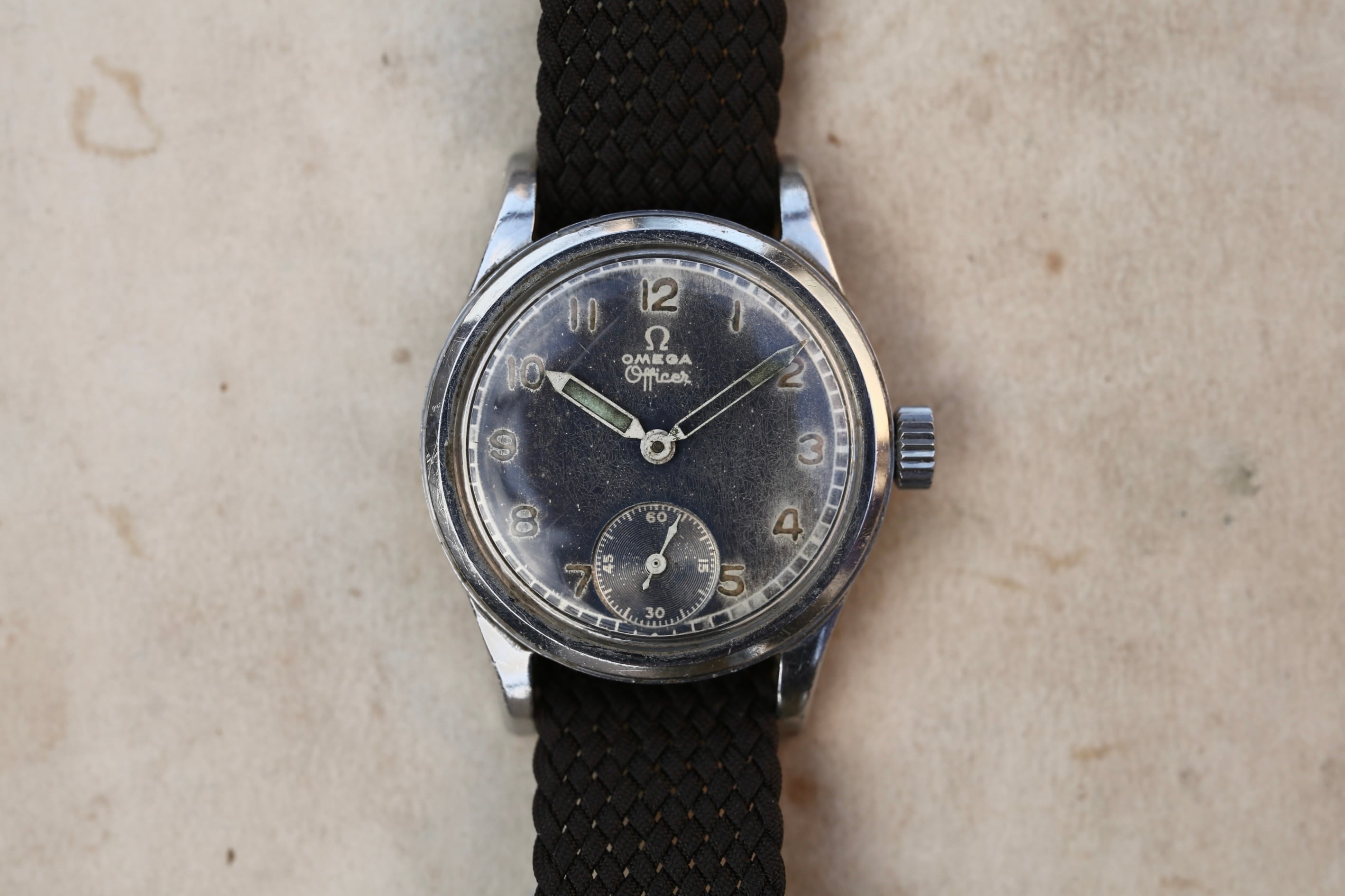 1958's☆ OMEGA オメガ ☆ 米国軍歩兵使用☆ ミリタリー Cal.491