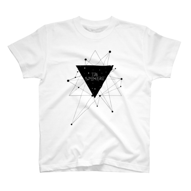 【Tri-Sphere × ziraf】Gene of Triangle t-shirt