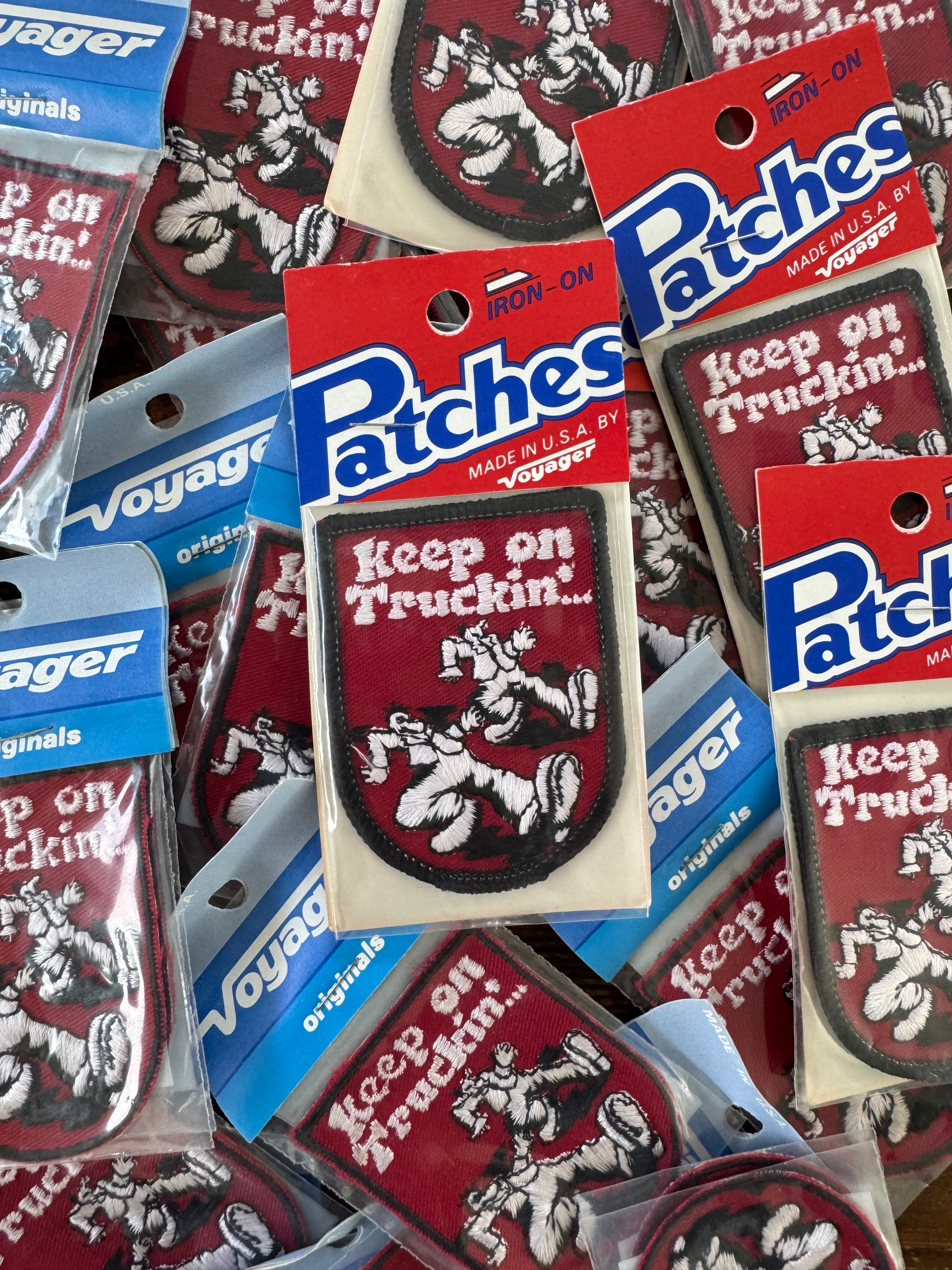 "Keep on Truckin' " Vintage Patch