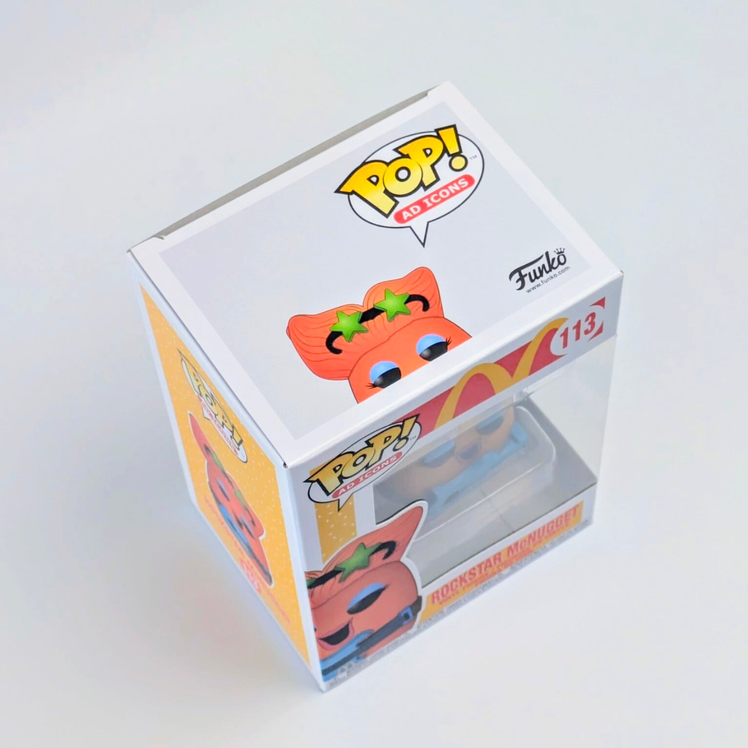 ☆US直輸入☆FUNKO 【 POP! AD ICONS VINYL FIGURE MCDONALDS ROCKSTAR McNUGGET（ マクドナルド ロックスター マックナゲット ）】 ビニールフィギュア〚アメリカン雑貨 アメトイ〛
