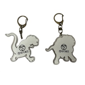 恐竜大夜行　アクリルキーホルダー（トリケラトプス）