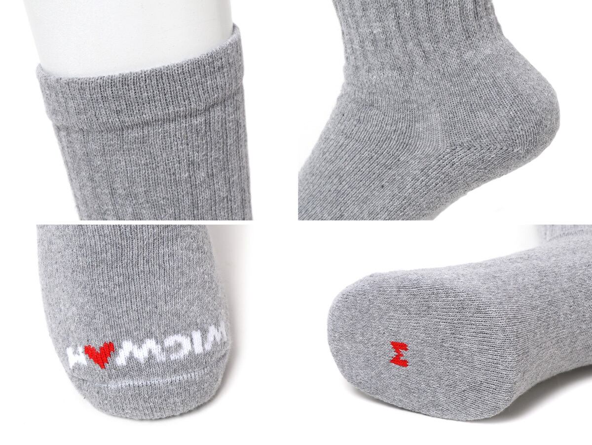 WIGWAM ウィグワム S1077 SUPER 60 CREW 3-PACK SOCKS クルー ソックス