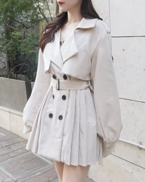 トレンチコート Belted Trench Coat / ベルトトレンチコート