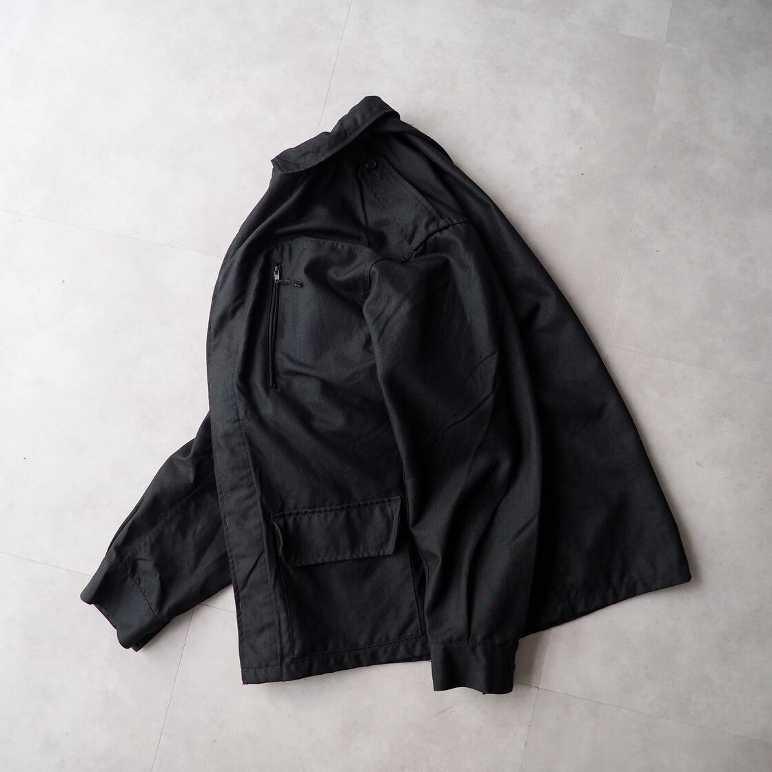 Early 90s “A.P.C.” F-2 sampling military jacket black 90年代 