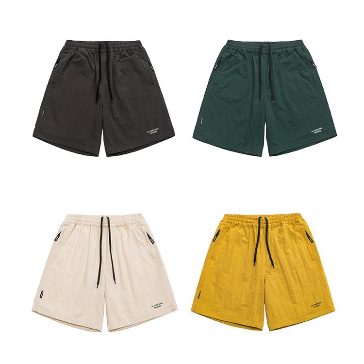 ★RETRO LOOSE STRAIGHT HALF LENGTH PANTS　　　A0650